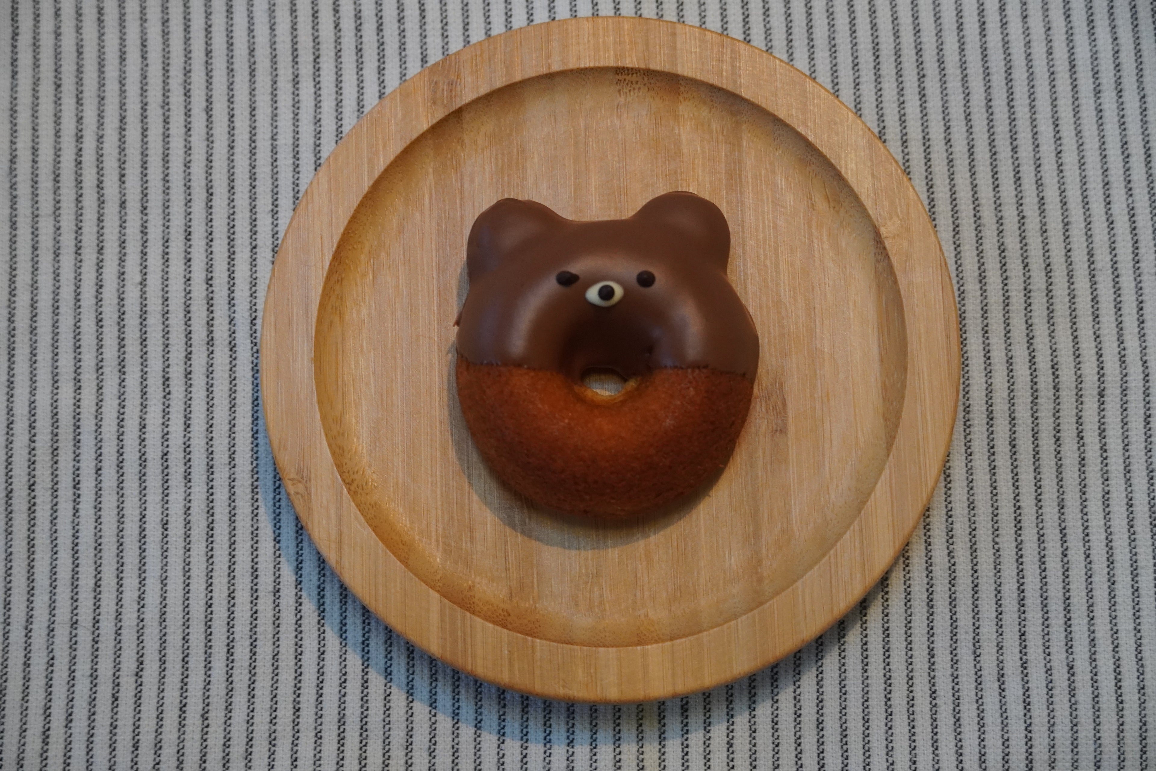 Milk Chocolate Little Bear Baked Doughnut