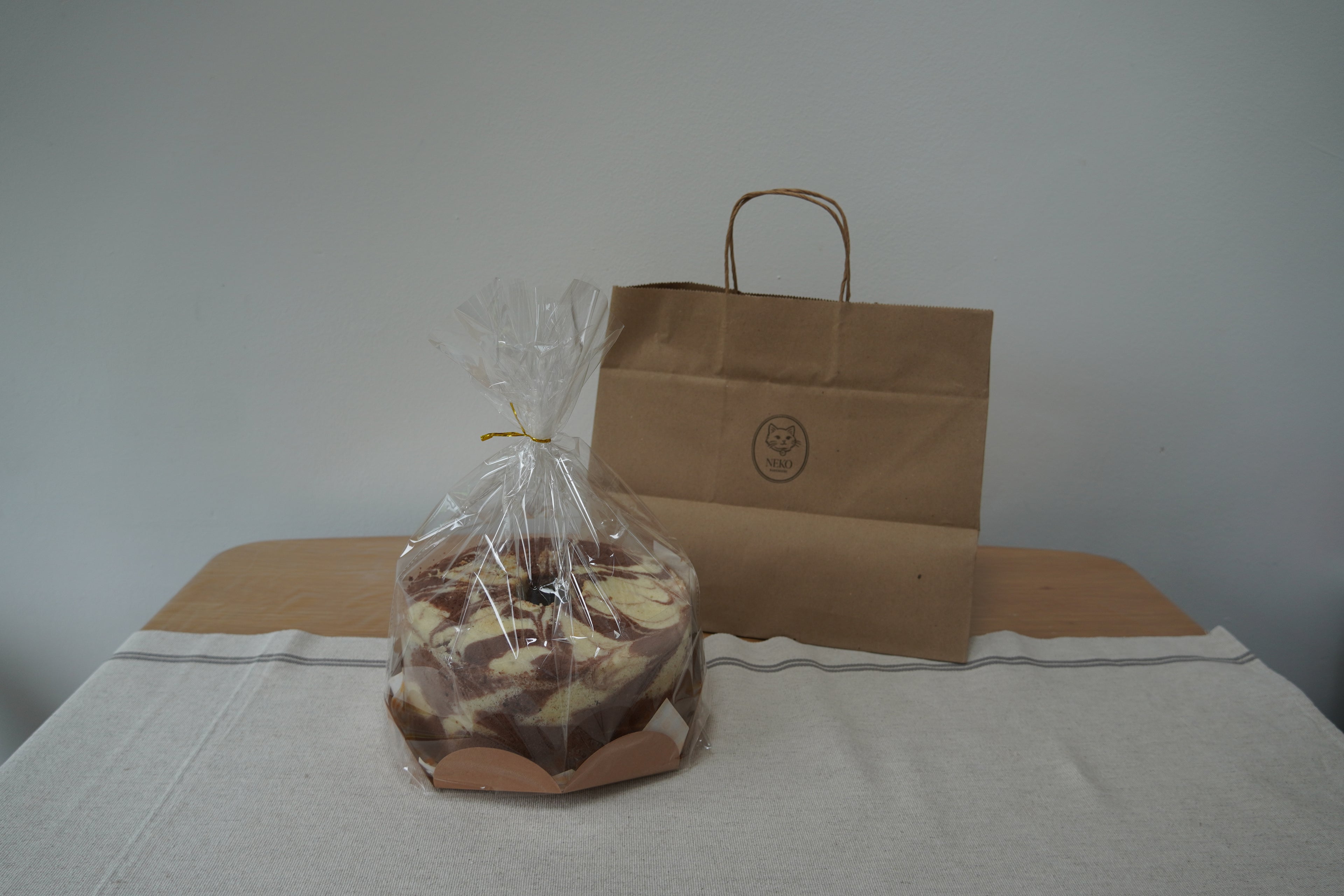Japanese-inspired Artisan Chiffon Cake (Chocolate Marble)
