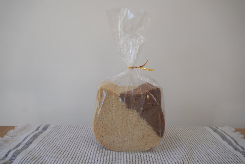 Japanese Soft Milk Bread — Tuxedo Cat Edition (Cocoa)