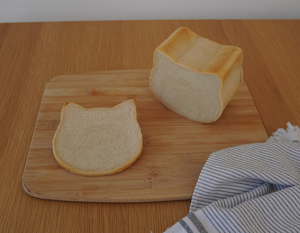 Japanese Soft Milk Bread, Shaped Like a Cat