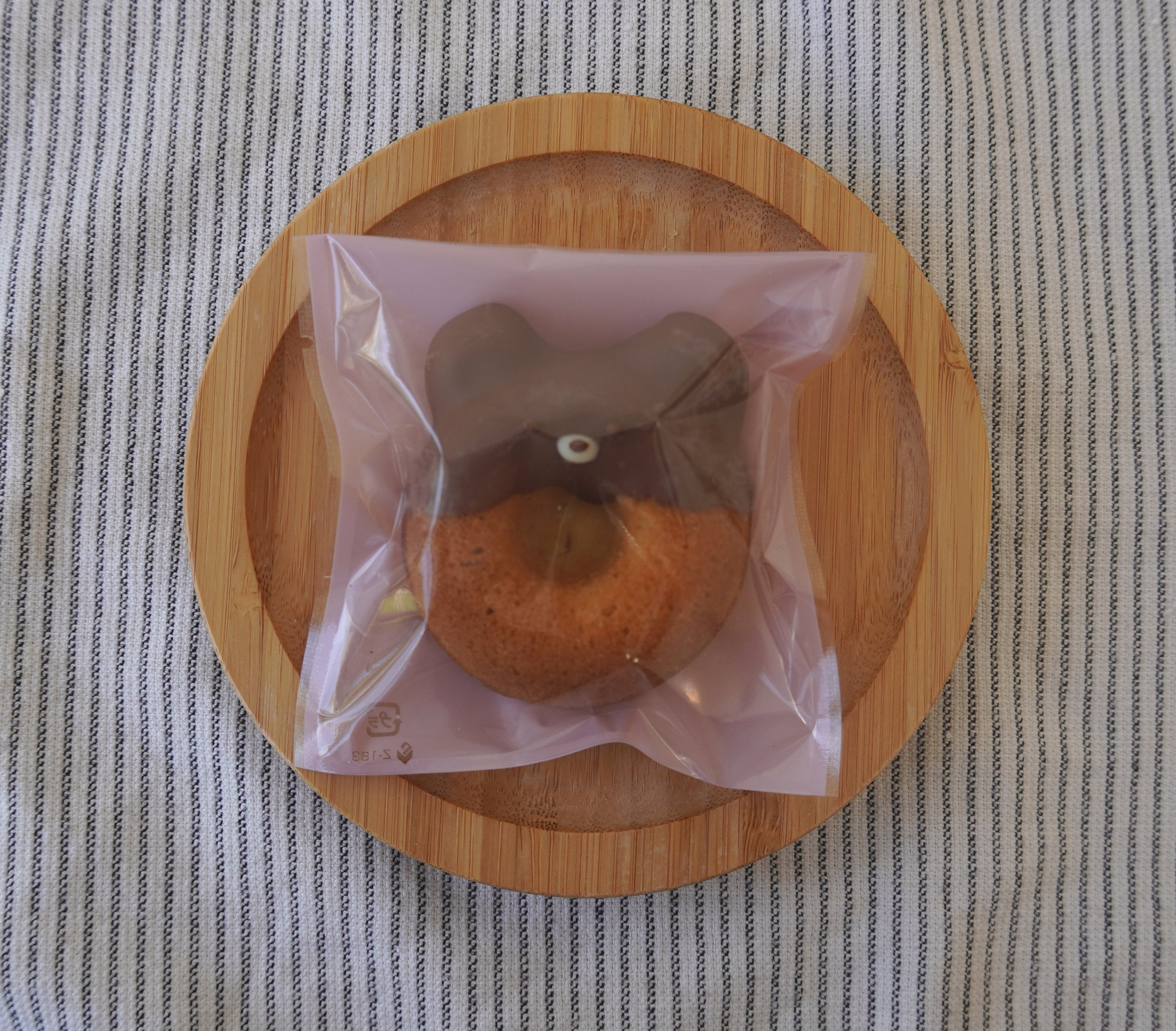Milk Chocolate Little Bear Baked Doughnut